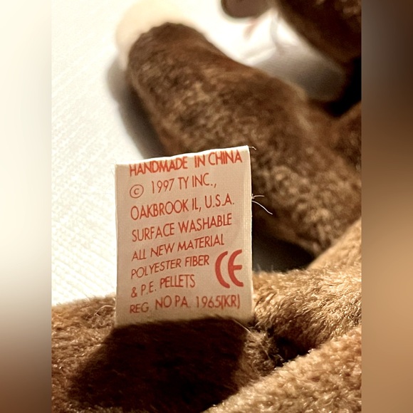 Ty Beanie Babies Pounce The Cat Beanie Baby 1997 Kitty - Picture 10 of 14